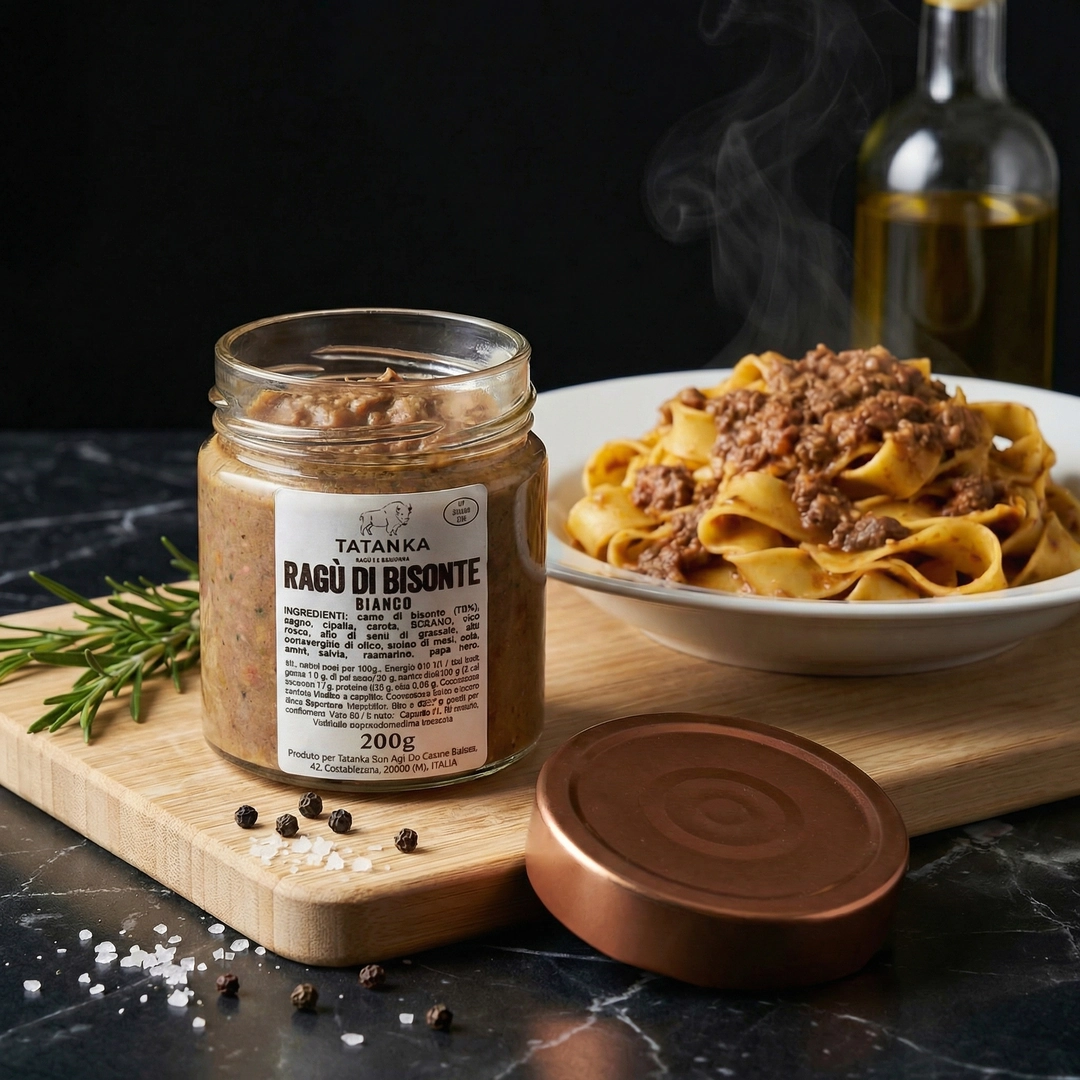 ragu di bisonte bianco tatanka farm